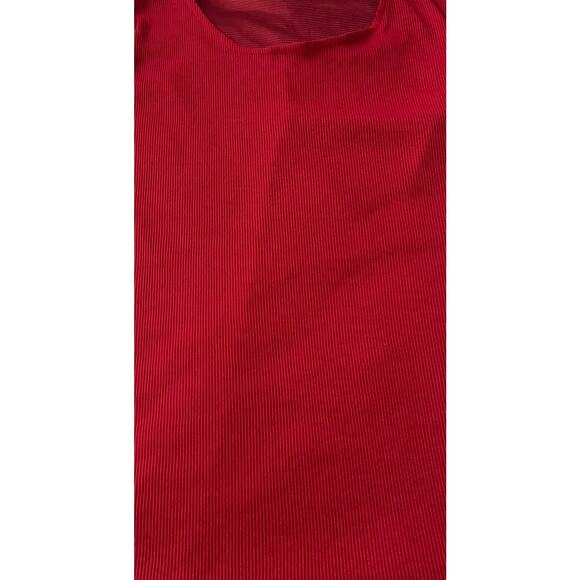 CL. SHANG LONG SLEEVE PULL-OVER ROUND NECK BLOUSE, WOMENS, 4XL, RED, DRESSY, BOW - Picture 4 of 10